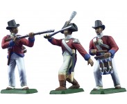 54 mm ferdigmalte Napoleon tinnsoldater.  