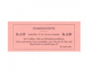 Frimerkehefter med bruks-merker.