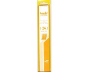 Plastlommer striper 25 stk 210 mm lang  21/33 mm