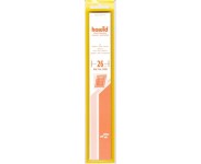 Plastlommer striper 25 stk 210 mm lang  21/33 mm
