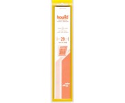 Plastlommer striper 25 stk 210 mm lang  21/33 mm