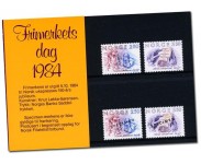 1984 Postfrisk - Stemplet - FDC - Hefter