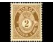 1909/19 Postfrisk og Stemplet