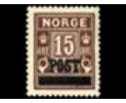 1929/32 Postfrisk og Stemplet