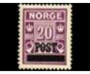 1929/32 Postfrisk og Stemplet