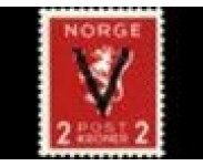 1941 Postfrisk og Stemplet