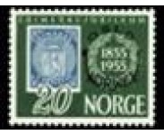 1954/57 Postfrisk og Stemplet