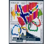 1994 Postfrisk og Stemplet
