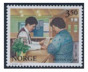 1996 Postfrisk og Stemplet