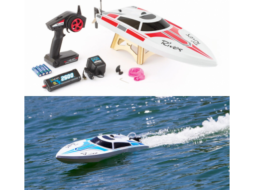 RIVOS RTR BOAT RED BLUE Tronderfrim Frimerker og Hobby