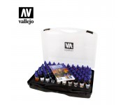 Kofferter med 40 - 51eller 72 farger og pensler